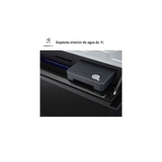 LG Horno  Instaview Vapor 100% 76L A++ con sistema de limpieza Blue EasyClean, cristal negro mate, WSED7666M