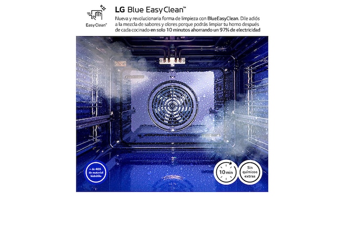 LG Horno LG Instaview 76 litros A++  Freidora de Aire, WSED7667M