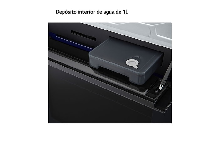 LG Horno LG Instaview 76 litros A++  Freidora de Aire, WSED7667M