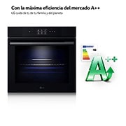 LG Horno LG Instaview 76 litros A++  Freidora de Aire, WSED7667M
