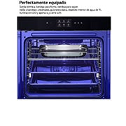 LG Horno LG Instaview 76 litros A++  Freidora de Aire, WSED7667M