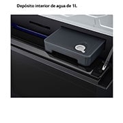 LG Horno LG Instaview 76 litros A++  Freidora de Aire, WSED7667M