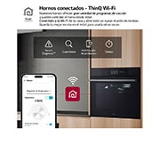 LG Horno LG Instaview 76 litros A++  Freidora de Aire, WSED7667M