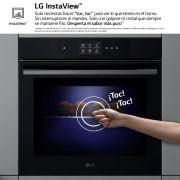 LG Horno LG Instaview 76 litros A++  Freidora de Aire, WSED7667M