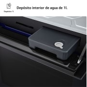 LG Horno LG Instaview 76 litros A++  Freidora de Aire, WSED7667M