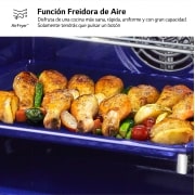 LG Horno LG Instaview 76 litros A++  Freidora de Aire, WSED7667M
