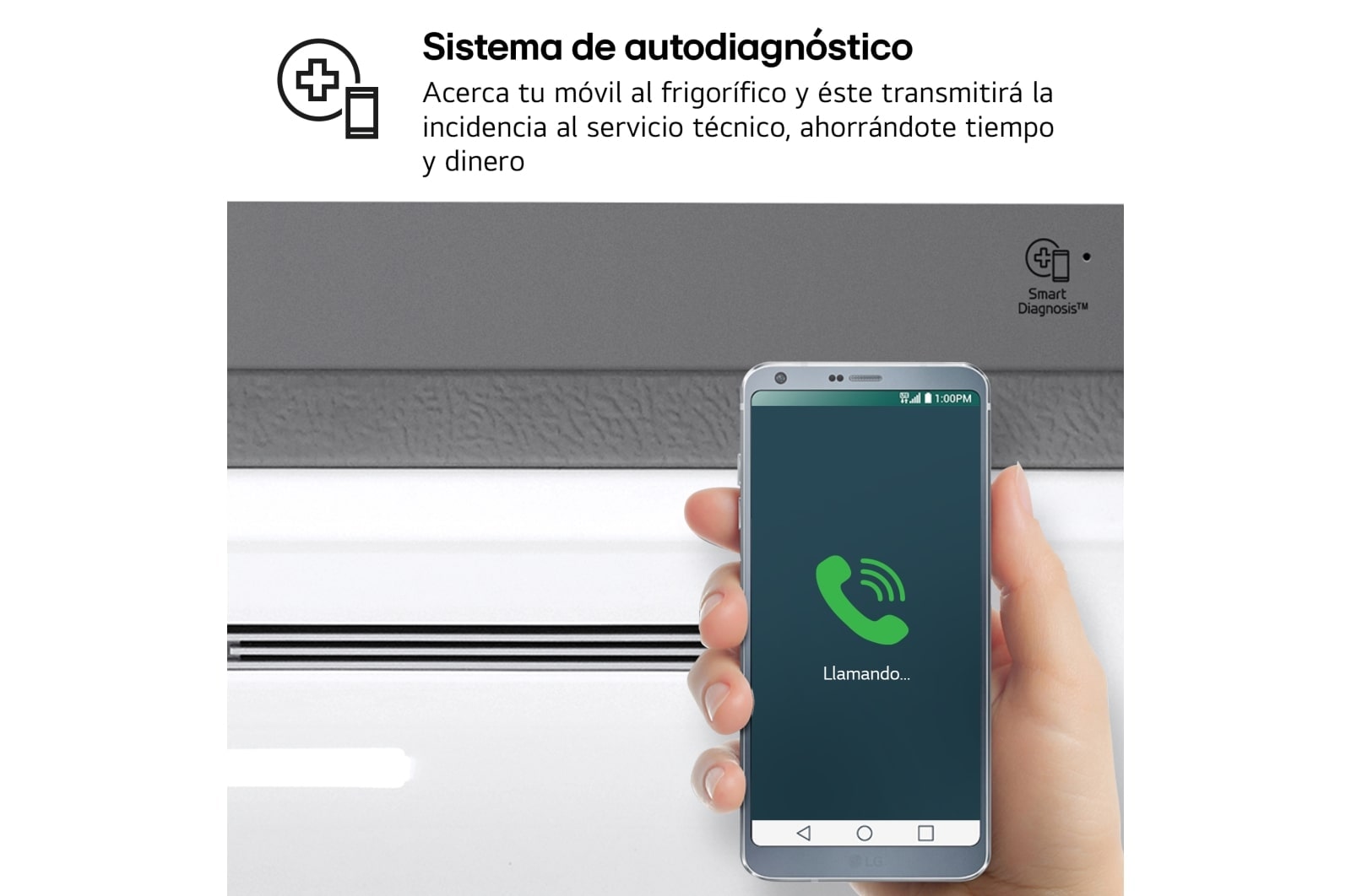 LG Frigorífico Combi Door Cooling  1,85m, Clasificación D, Acero  antihuellas, serie 70cm, GBB569NSAGB vista frontal ladeada, GBB569NSAGB
