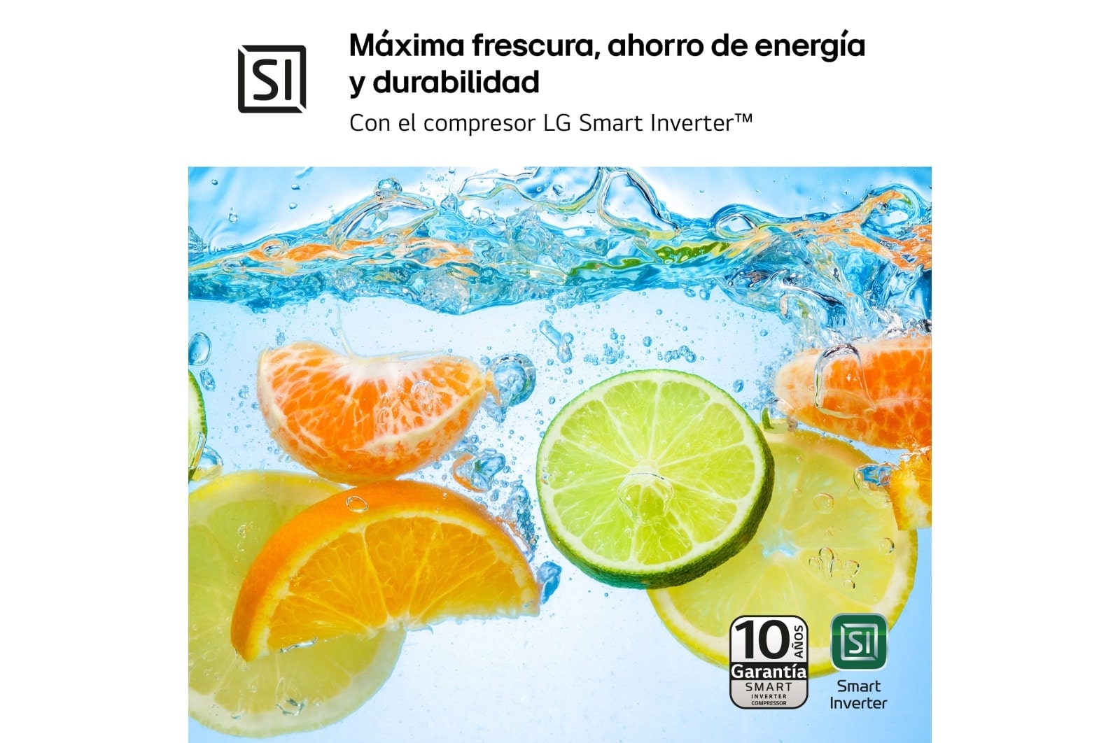 LG Frigorífico Combi Door Cooling  1,85m, Clasificación D, Acero  antihuellas, serie 70cm, GBB569NSAGB vista frontal ladeada, GBB569NSAGB