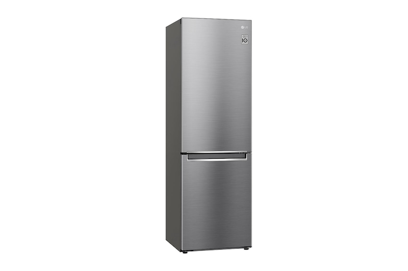 LG Frigorífico Combi  1,86m, Clasificación C, capacidad de 374l, Inox antihuellas, serie 600, GBB61PZGCN