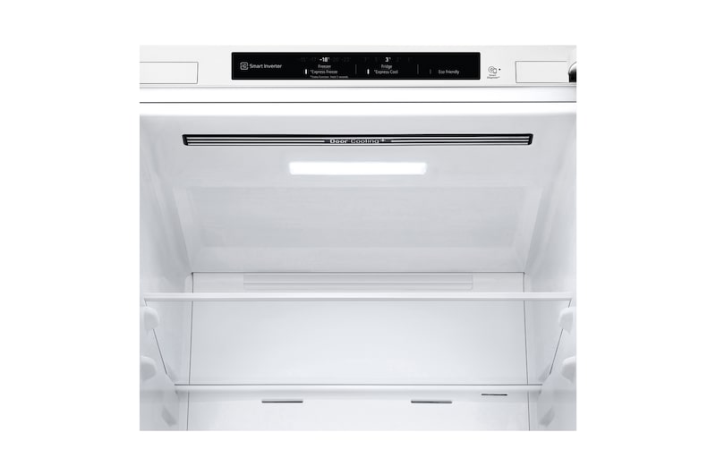 LG Outlet Frigorífico Combi 1,86m, Clasificación C, capacidad de 374l, Blanco, serie 600, GBB61SWGCN1.OUTLET