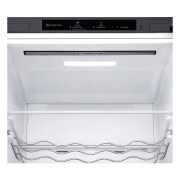 LG Frigorífico Combi 2m, Clasificación C, capacidad de 419l, Inox antihuellas, Serie 600, GBB62PZGCC