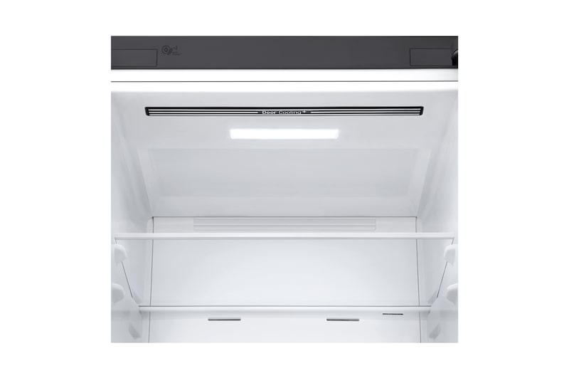 LG Frigorífico Combi, 2m, Clasificación E, capacidad de 419l, Inox Antihuellas, serie 6, GBB62PZHMN