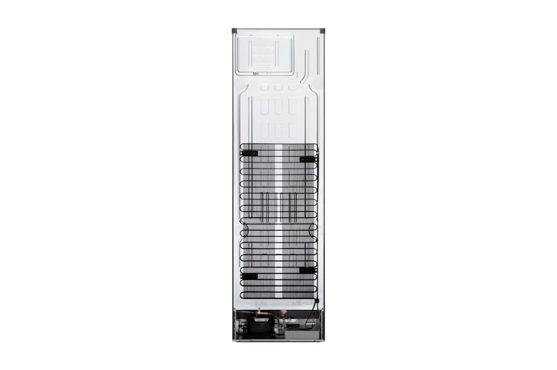 LG Frigorífico Combi, 2m, Clasificación E, capacidad de 419l, Inox Antihuellas, serie 6, GBB62PZHMN