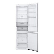 LG Frigorífico Combi 2m, Clasificación E, capacidad de 419l, Blanco, serie 6, GBB62SWHMN