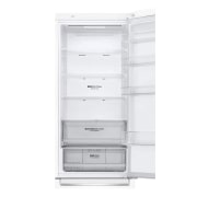 LG Frigorífico Combi 2m, Clasificación E, capacidad de 419l, Blanco, serie 6, GBB62SWHMN