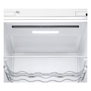 LG Frigorífico Combi 2m, Clasificación E, capacidad de 419l, Blanco, serie 6, GBB62SWHMN