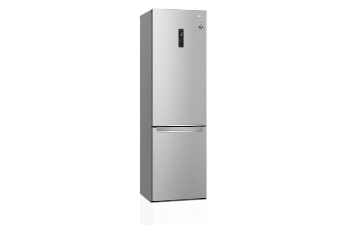 LG Frigorífico Combi 2m, Clasificación B, Acero inoxidable texturizado antihuellas, capacidad de 419l, Serie 700, GBB72MBUBN