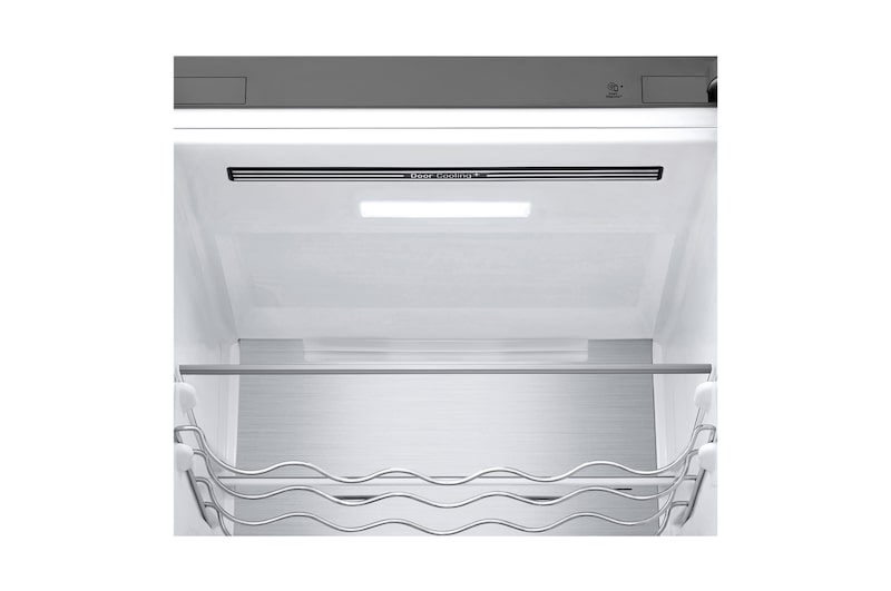 LG Frigorífico Combi 2m, Clasificación D, capacidad de 419l, acero  antihuellas, serie 700, GBB72NSUGN