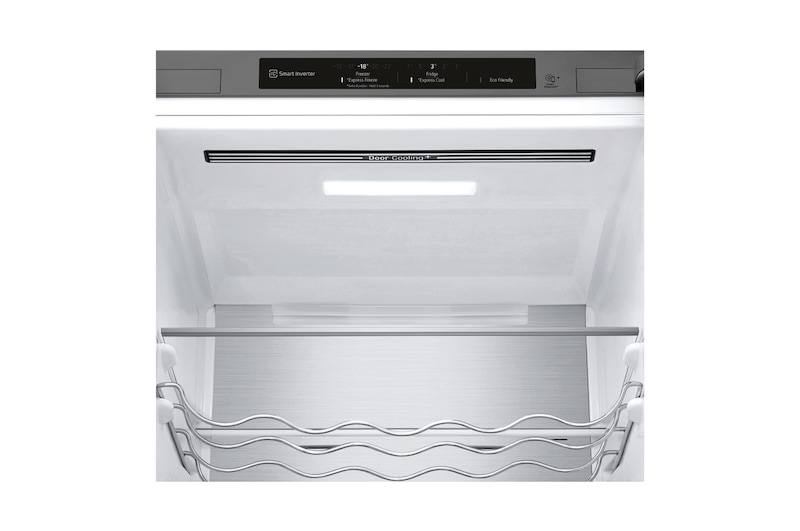 LG Frigorífico Combi  2m, Clasificación D, capacidad de 419l, acero  antihuellas, serie 700, GBB72NSVGN