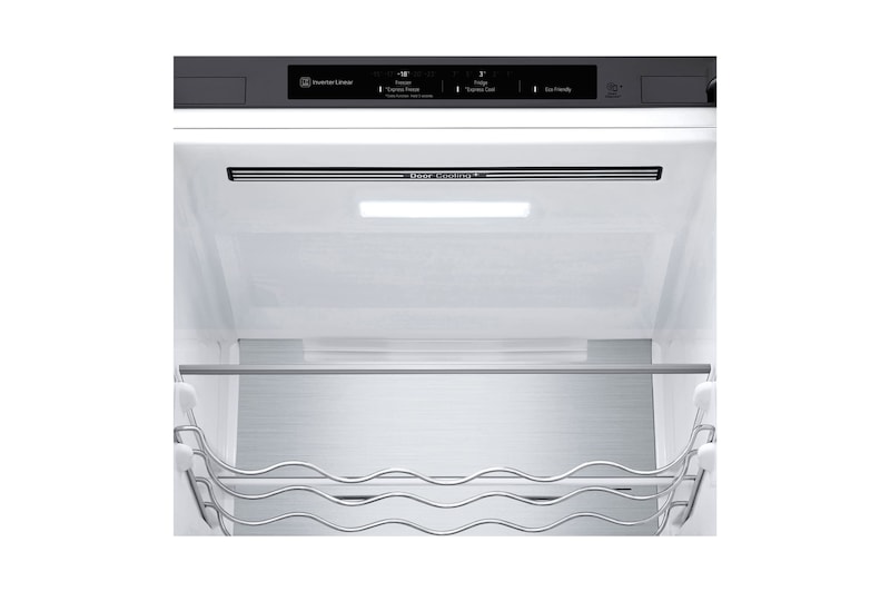 LG Frigorífico Combi 2m, Clasificación C, capacidad de 419l, Inox   antihuellas, serie 700, GBB72PZVCN1