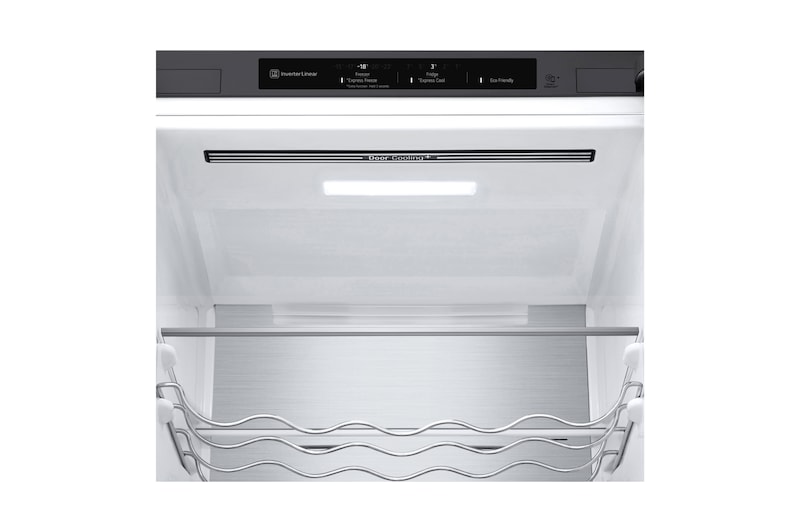 LG Frigorífico Combi 2m, Clasificación C, capacidad de 419l, Inox   antihuellas, serie 700, GBB72PZVCN