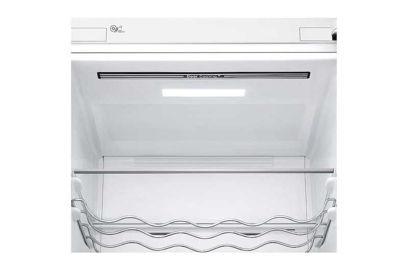 LG Frigorífico Combi, 2m, Clasificación E, capacidad de 419l, Blanco, serie 7, GBB72SWDMN