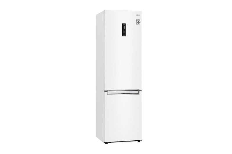 LG Frigorífico Combi 2m, Clasificación C, capacidad de 419l, blanco, serie 700, GBB72SWUCN1