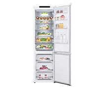 LG Frigorífico Combi  2m, Clasificación C, capacidad de 419l, blanco, serie 700, GBB72SWVCN
