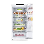 LG Frigorífico Combi  2m, Clasificación C, capacidad de 419l, blanco, serie 700, GBB72SWVCN