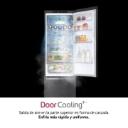 LG Outlet Frigorífico Combi 2m, Clasificación un 10% más eficiente que A, 419l, Acero Premium Antihuellas, serie Centum, GBB92MCB2P.OUTLET