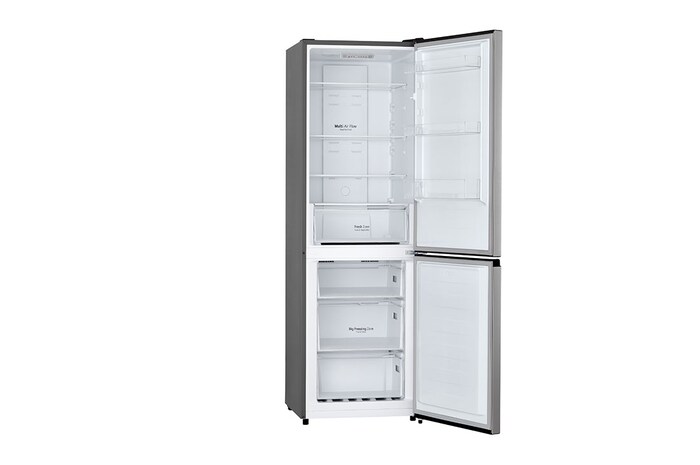 LG Frigorífico Combi 1,86m, Clasificación D, capacidad de 323l, blanco. Serie 200, GBM21HSADH