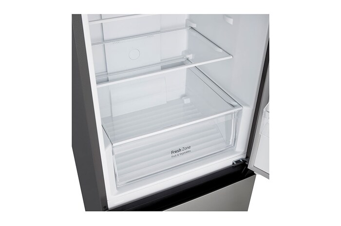 LG Frigorífico Combi 1,86m, Clasificación D, capacidad de 323l, blanco. Serie 200, GBM21HSADH