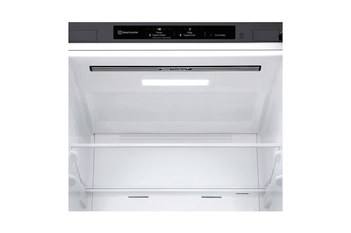 LG Outlet Frigorífico Combi, 1,86m, Clasificación E, capacidad de 374l, Inox Grafito Antihuellas, serie 3, GBP31DSLZN.OUTLET