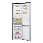 LG Frigorífico Combi Door Cooling+, 2m, Clasificación B, capacidad de 419l, Inox Antihuellas, Serie P500 , GBP52PYNBN