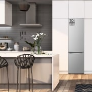 LG Frigorífico Combi Door Cooling+, 2m, Clasificación B, capacidad de 419l, Inox Antihuellas, Serie P500 , GBP52PYNBN