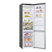 LG Frigorífico Combi Door Cooling+, 2,03m, Clasificación C, capacidad de 419l, inox antihuellas. Serie P500 , GBP52PZNCN1
