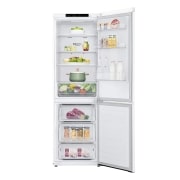 LG Outlet Frigorífico Combi DoorCooling+™ 1,86m, Clasificación D, capacidad de 374l, Blanco, serie P-600, GBP61SWPGN.OUTLET