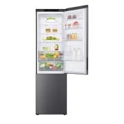 LG Frigorífico Combi 2m, Clasificación C, capacidad de 419l, Inox grafito , serie P-600, GBP62DSNCC1