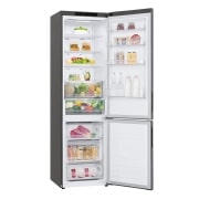 LG Frigorífico Combi 2m, Clasificación C, capacidad de 419l, Inox grafito , serie P-600, GBP62DSNCC1