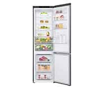LG Frigorífico Combi 2m, Clasificación D, capacidad de 419l, Inox grafito , Serie P-600, GBP62DSNGN.ADSQEUR