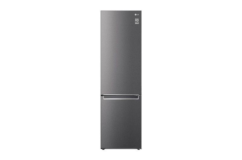 Vista frontal de Frigorífico Combi 2m, Clasificación D, capacidad de 419l, Inox grafito , Serie P-600 GBP62DSNGN.ADSQEUR