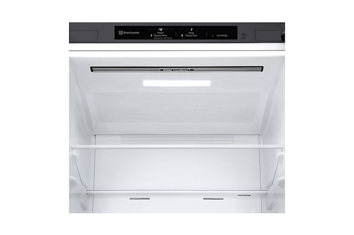LG Frigorífico Combi 2m, Clasificación D, capacidad de 419l, Inox grafito , Serie P-600, GBP62DSNGN