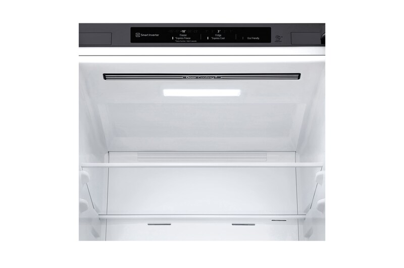 LG Frigorífico Combi 2.03m, Clasificación C, capacidad de 419l, Inox antihuellas, serie P-600, GBP62PZNCN1