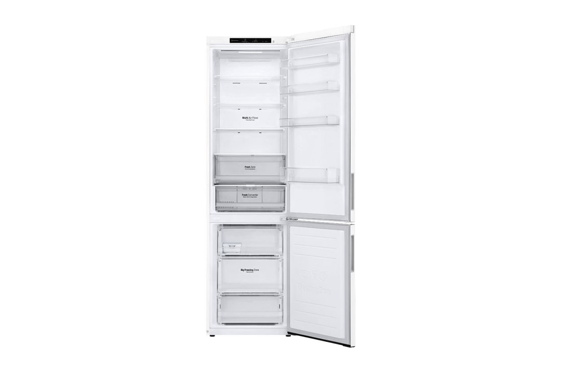 LG Outlet Frigorífico Combi 2m, Door Cooling Clasificación A, capacidad 419l, Blanco, Serie P-600, GBP62SWNAC.OUTLET