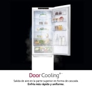 LG Outlet Frigorífico Combi Door Cooling+, 2m, Clasificación C, capacidad de 419l, Blanco, serie P-600, GBP62SWNCN1.OUTLET