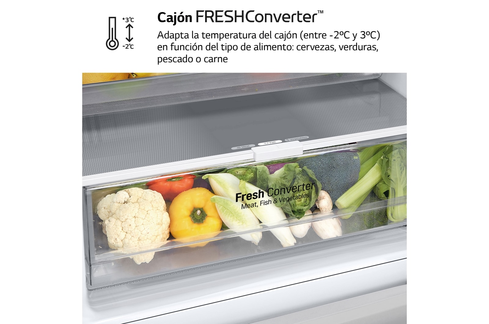 LG Outlet Frigorífico Combi LG, 203 cm, Blanco, D, GBP62SWNGN.OUTLET