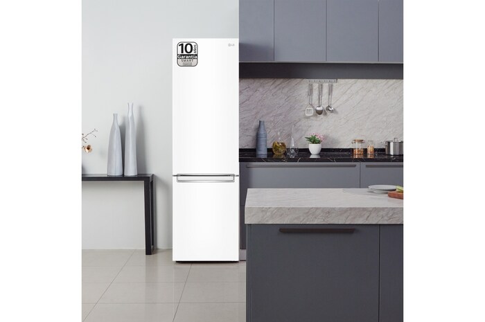 LG Outlet Frigorífico Combi LG, 203 cm, Blanco, D, GBP62SWNGN.OUTLET