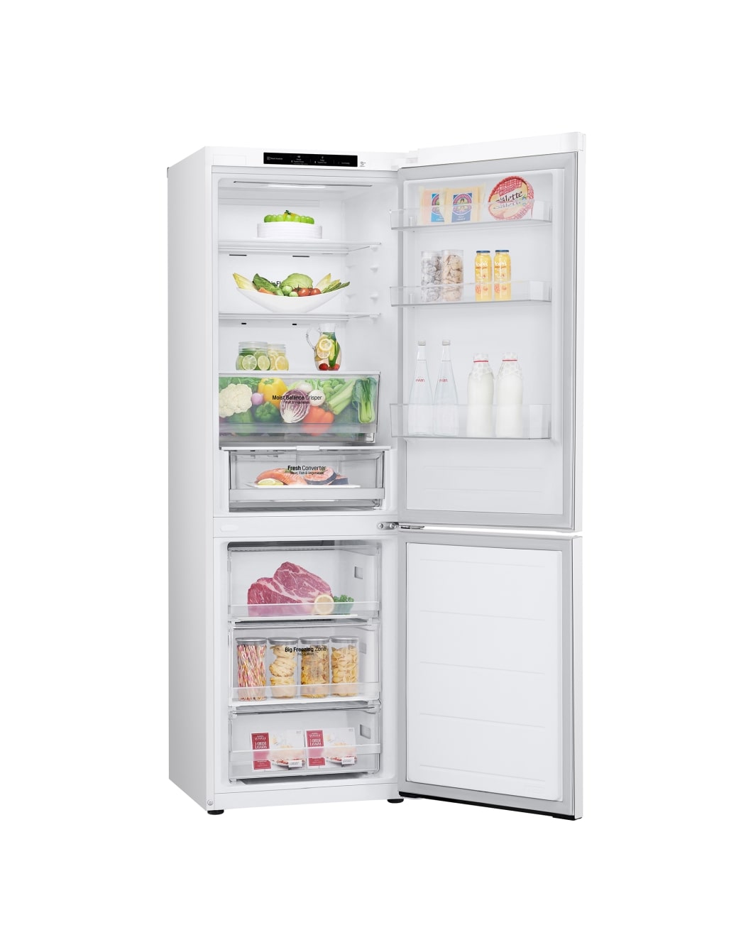 Lg Frigorifero Combinato No Frost Capacità 374 Litri Classe Energetica Colore Argento Gbv3100cpy P 406809