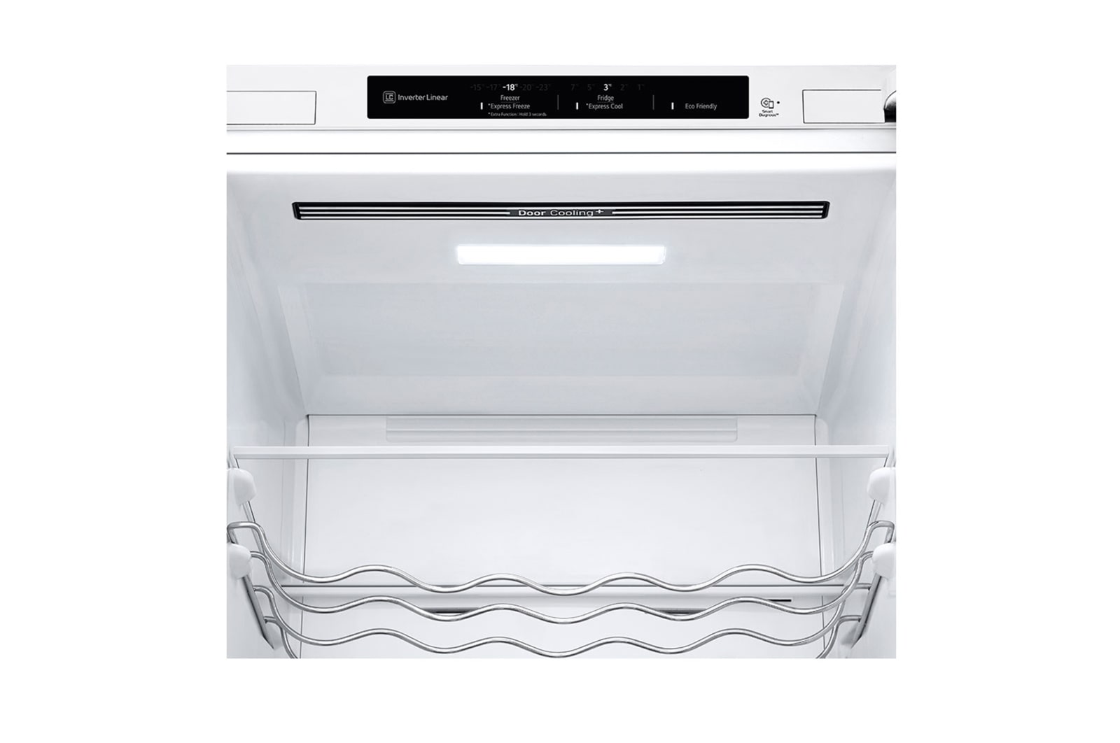 LG Outlet Frigorífico Combi Door Cooling+, 2,03m, Clasificación C, capacidad de 419l, blanco. Serie 300, GBV3200CSW.OUTLET