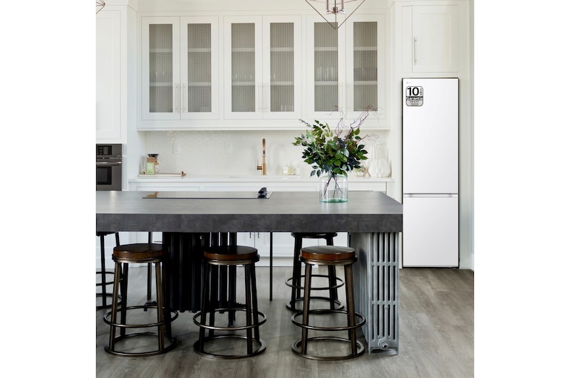 LG Outlet Frigorífico Combi Door Cooling+, 2,03m, Clasificación C, capacidad de 419l, blanco. Serie 300, GBV3200CSW.OUTLET